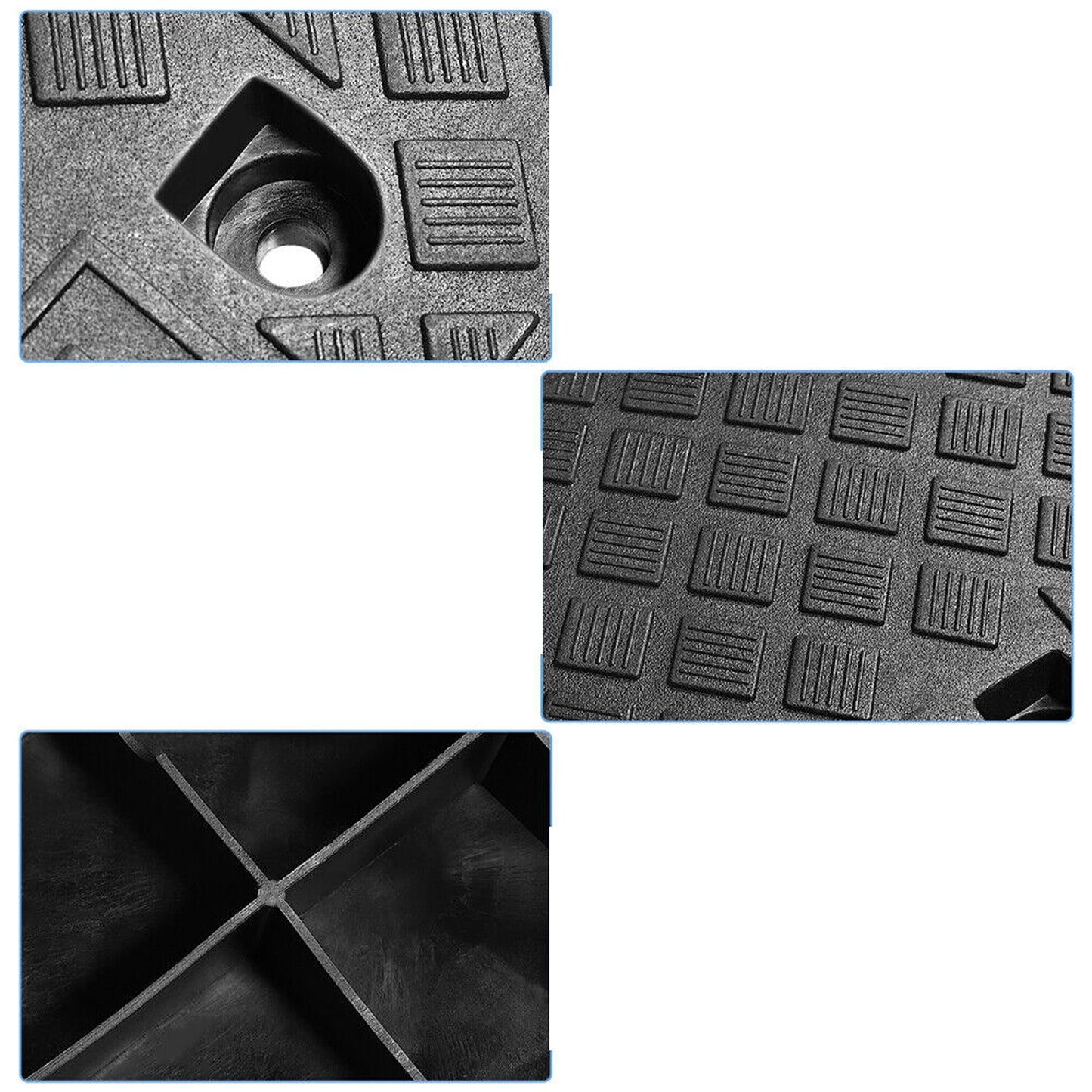 Universal Access Heavy-Duty Ramp for Mobility Kerb Curb Threshold