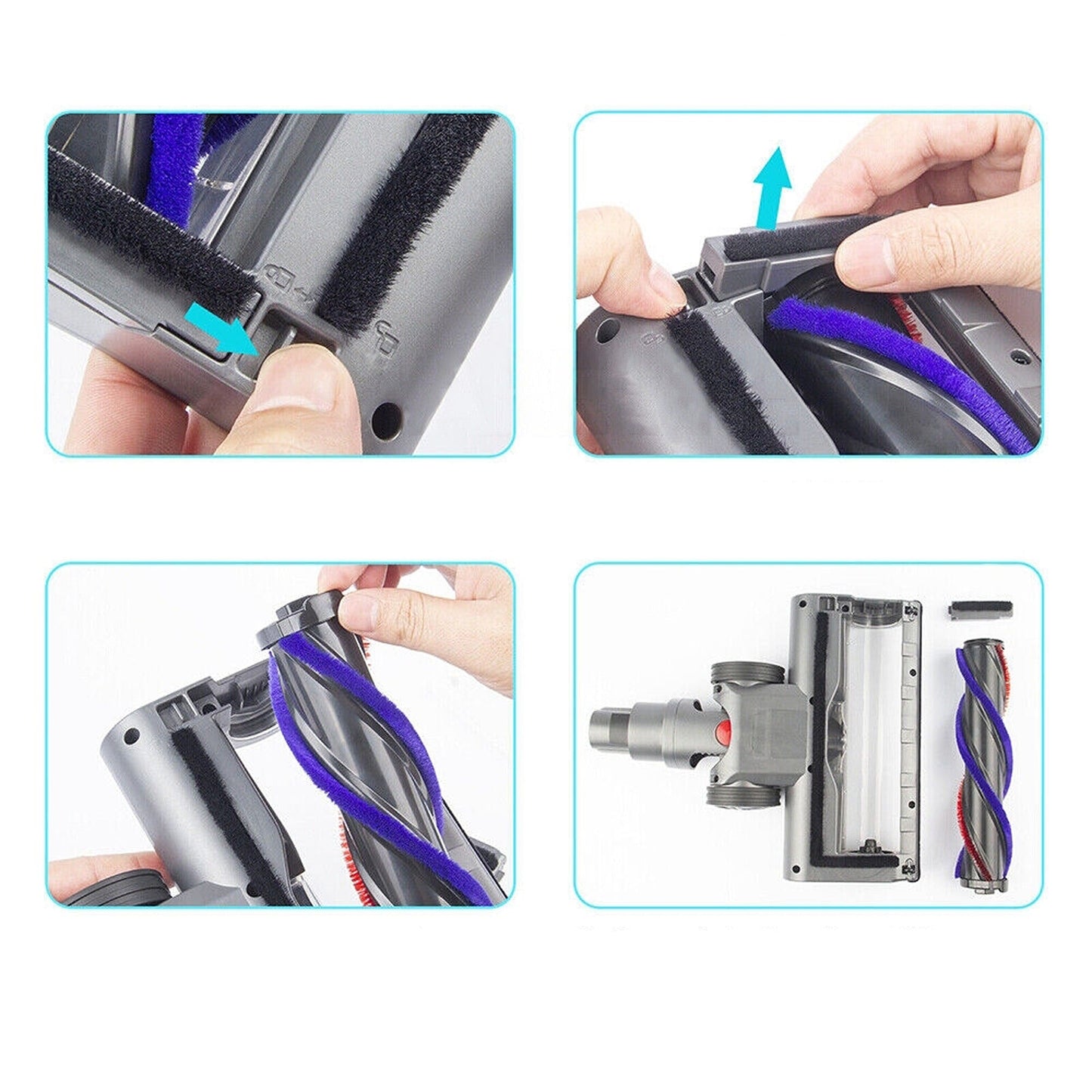 Vacuum Roller Brush Head For DYSON V7 V8 V10 V11 Motorhead
