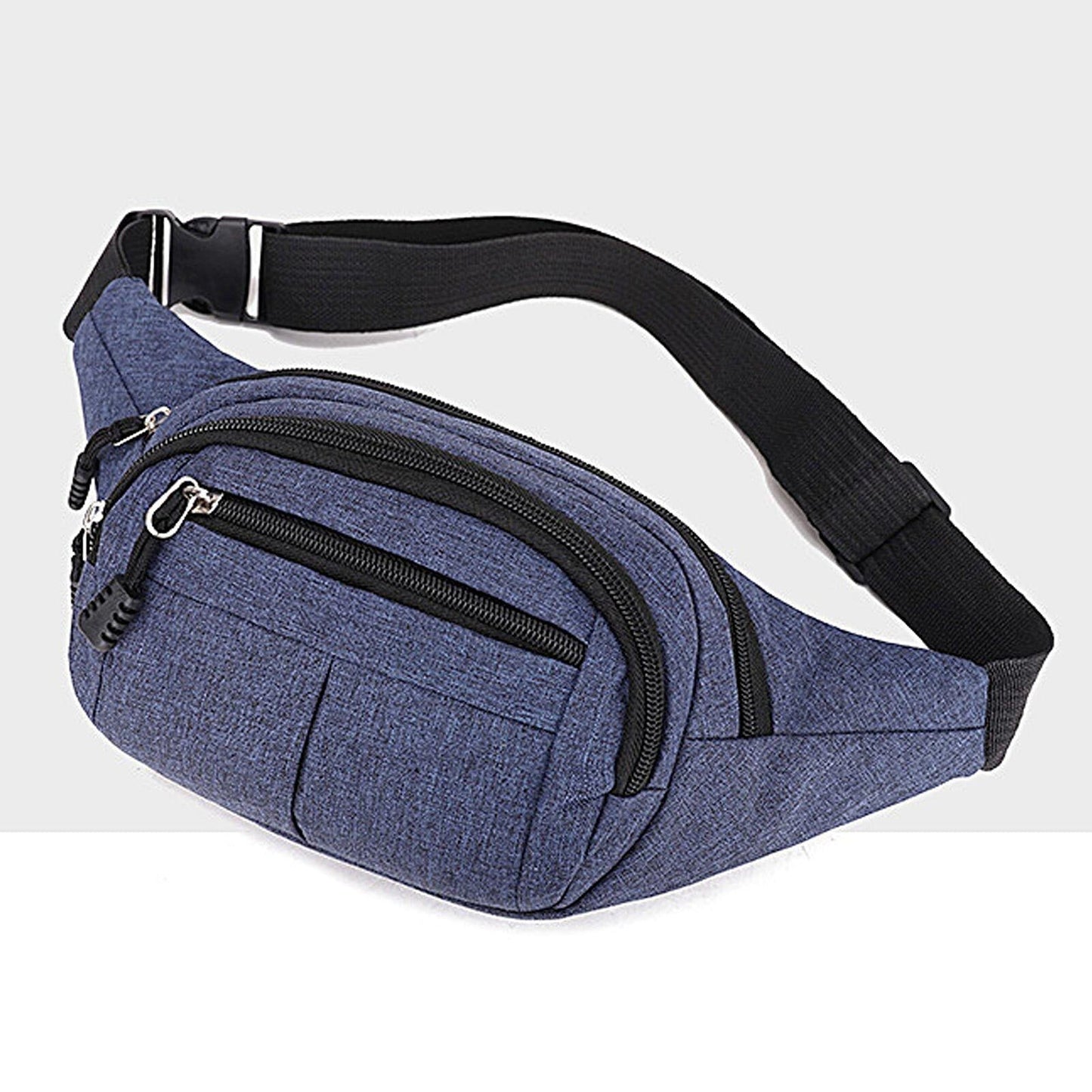 Unisex Fanny Pack Waist Bum Bag Holiday Travel Money Belt Pouch