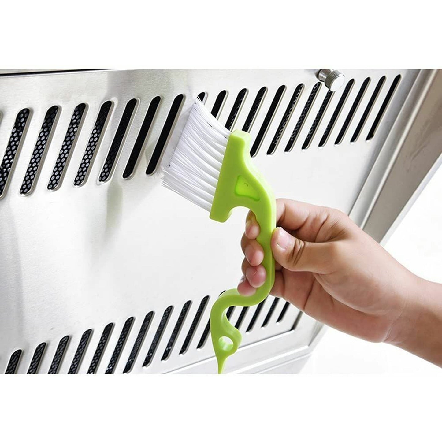 Crevice Groove Cleaning Brush for Windows Doors and Dust Removal