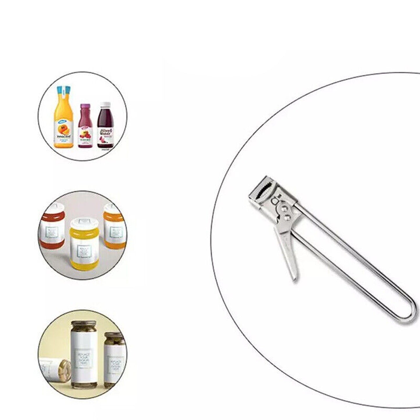 6-in-1 Multi-Function Stainless Steel Bottle and Can Opener