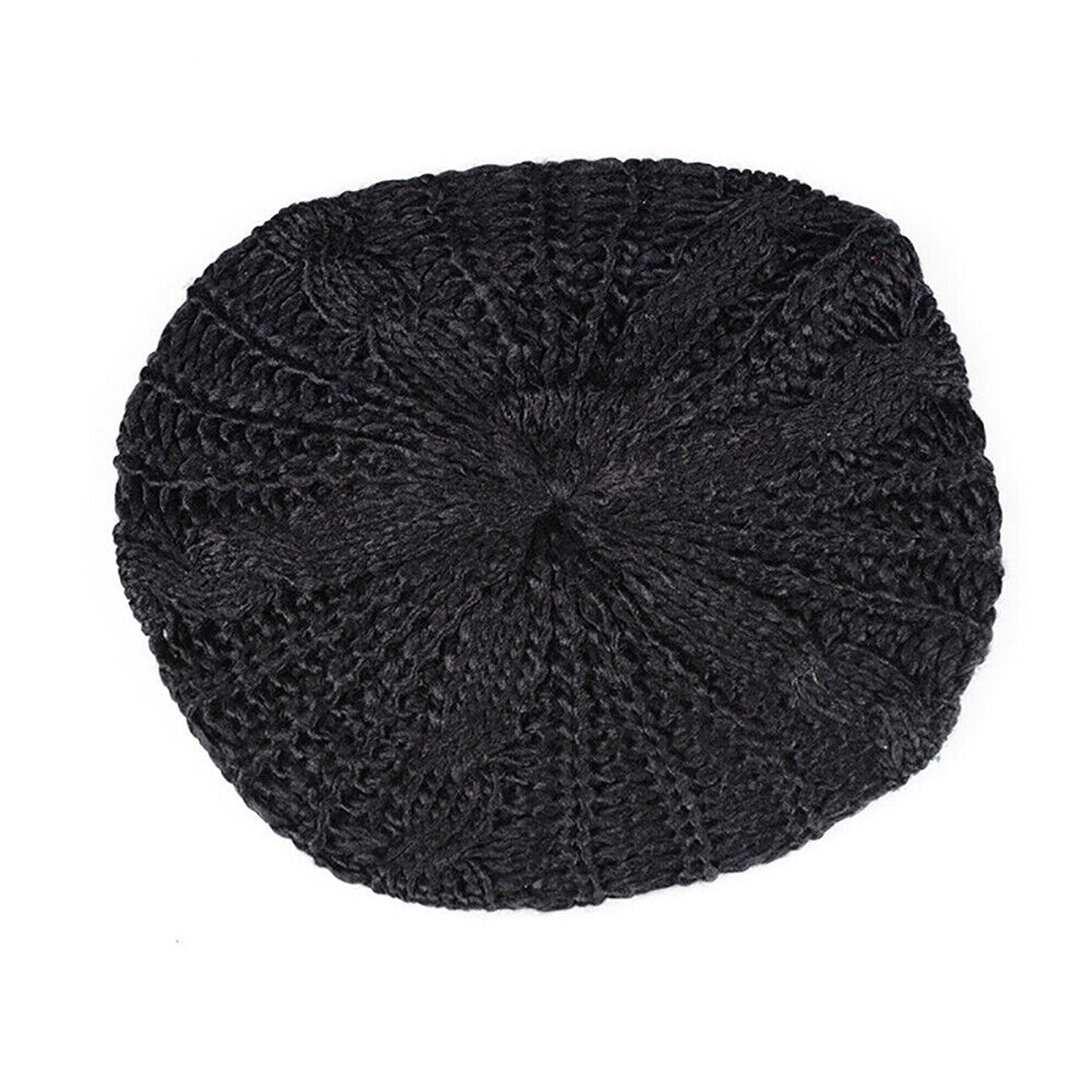 Winter Warm Slouchy Knitted Crochet Cap for Women