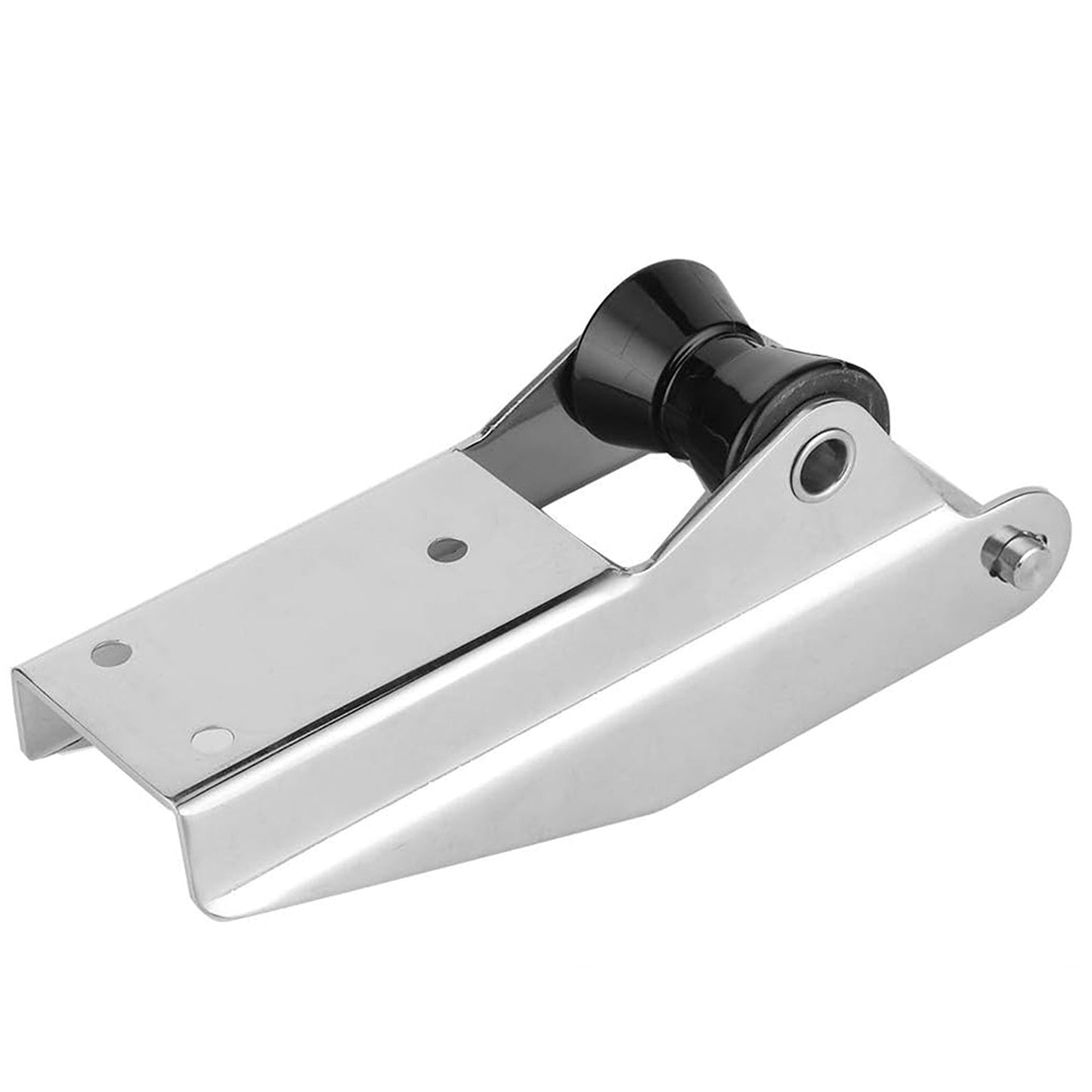 Bow Anchor Roller for Boats Stainless Steel with Spring-Loaded Pin