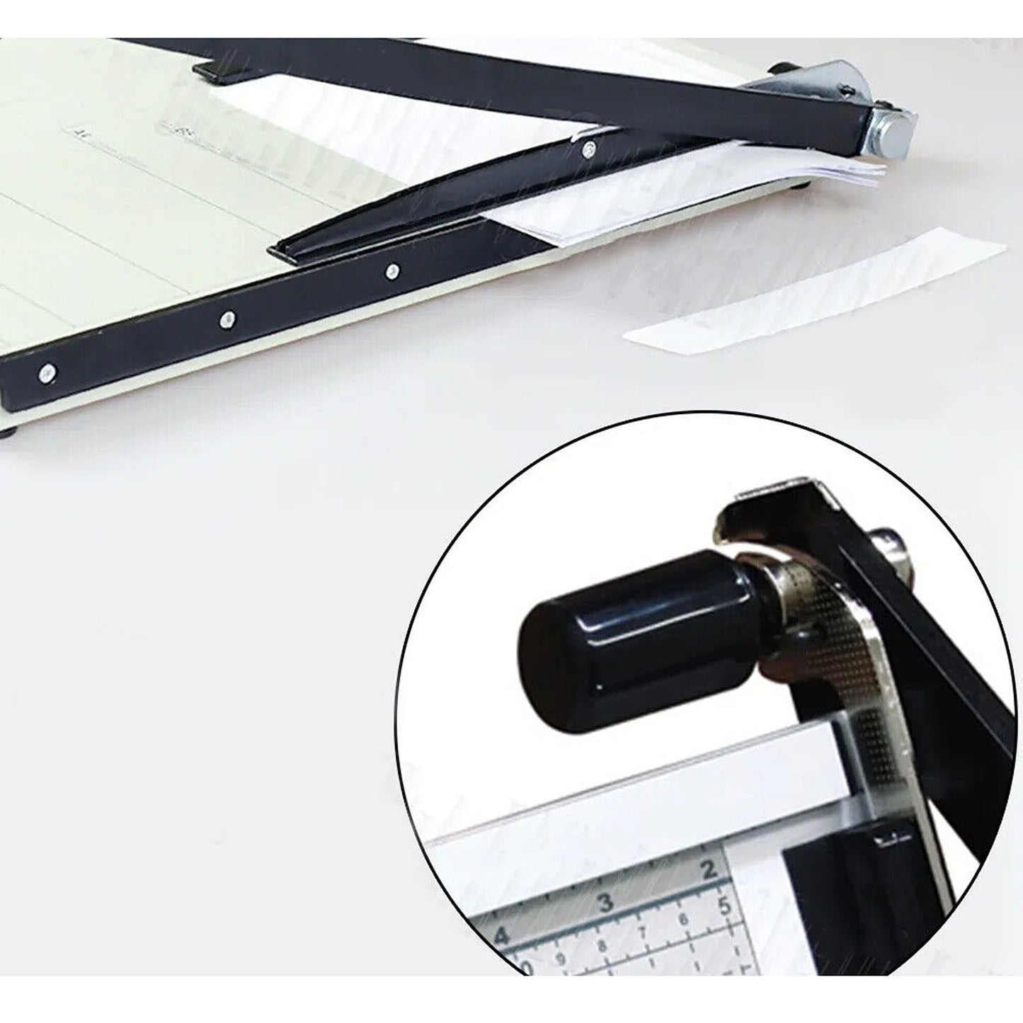 Guillotine Paper Cutter Photo Trimmer for A3 A4 B7 - 15 Sheets Capacity