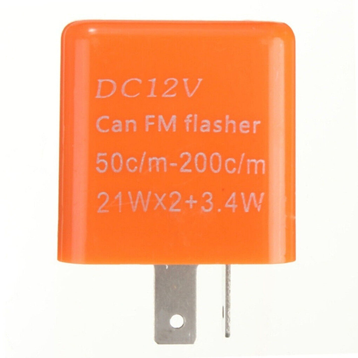 LED Motorcycle Indicator Blinker Light Flasher Relay 12V 2 Pin