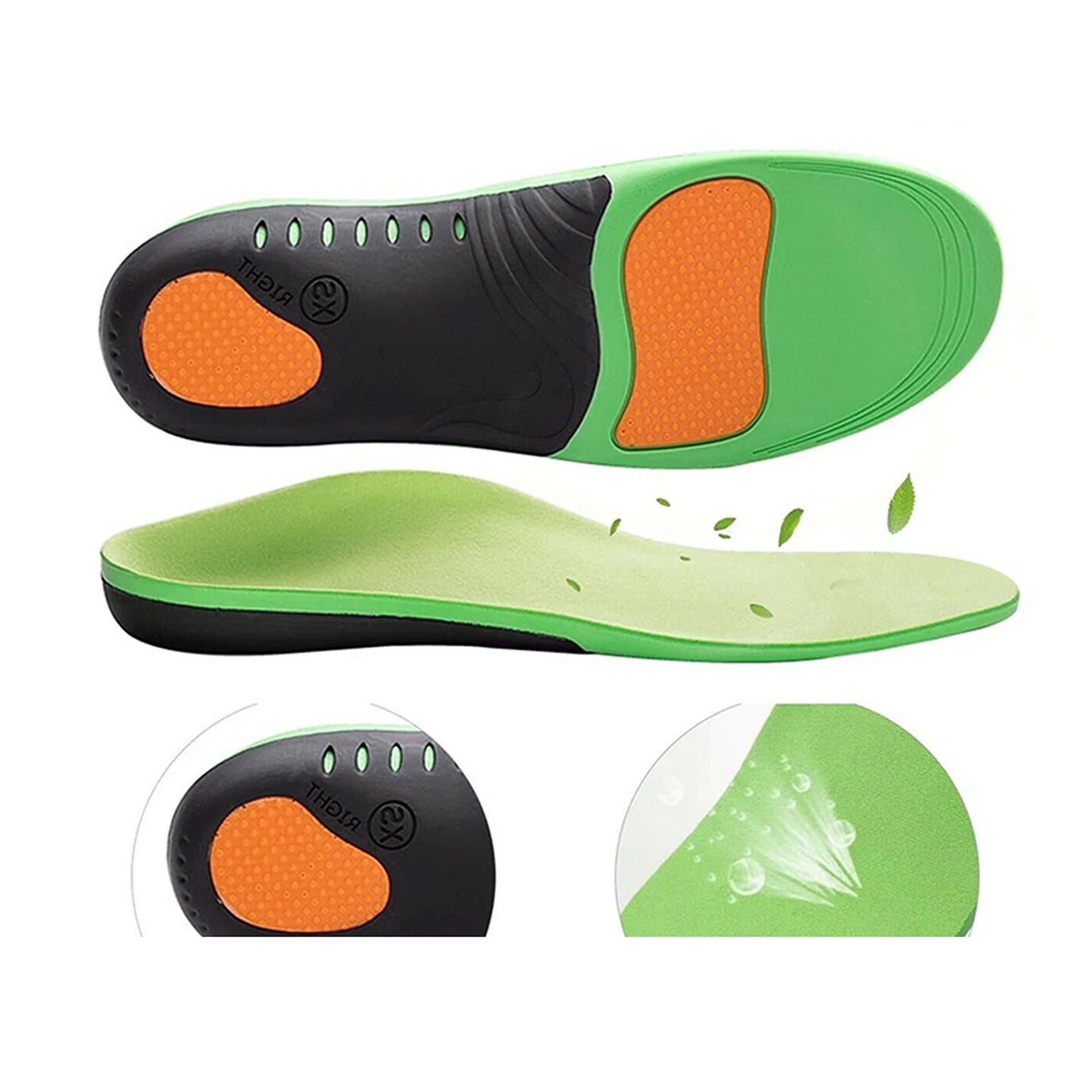 Arch Support Insoles Flat Foot Feet Plantar Insert Pad