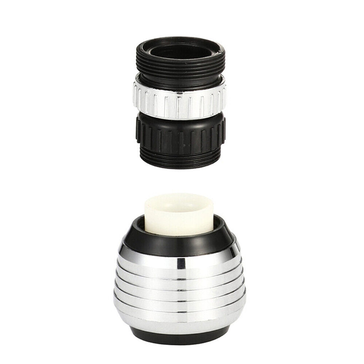 2pcs Water Saving Rotatable Aerator for Tap Swivel Faucet Nozzle