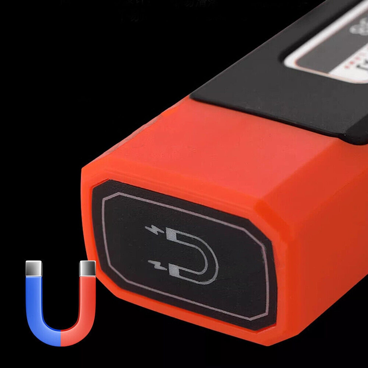 2pcs Cordless Magnetic Light Rechargeable COB Lamp Torch