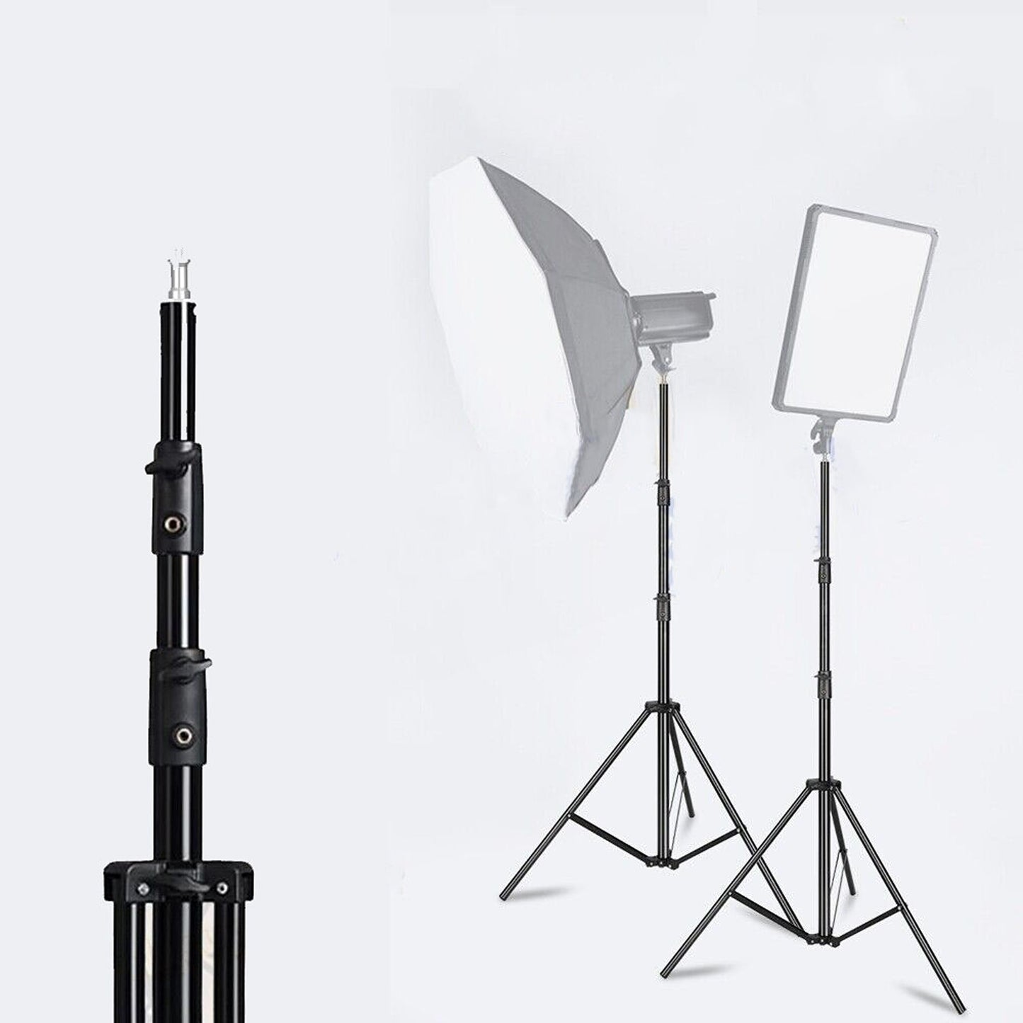 2.8m Professional Light Stand for Studio Lighting Photo and Video