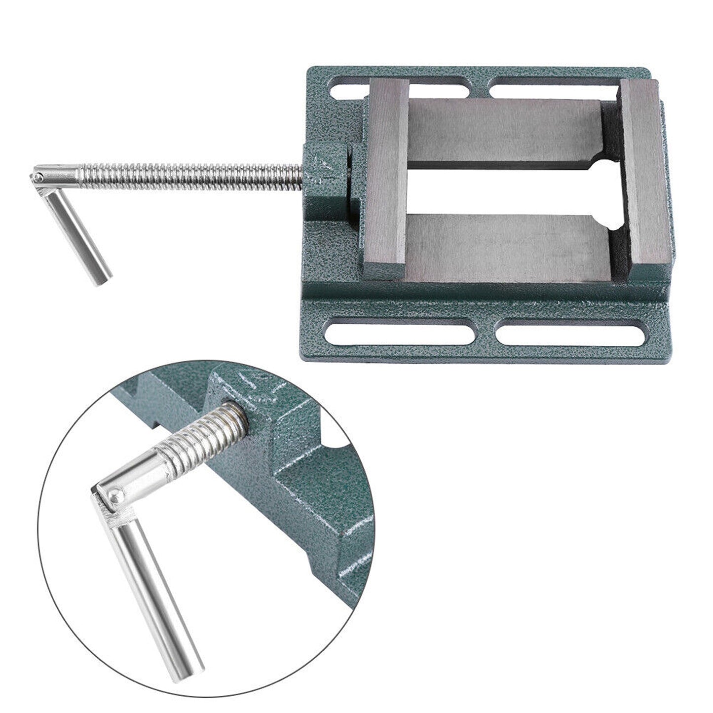 4-Inch Bench Clamp Drill Press Vice for Milling and Woodworking