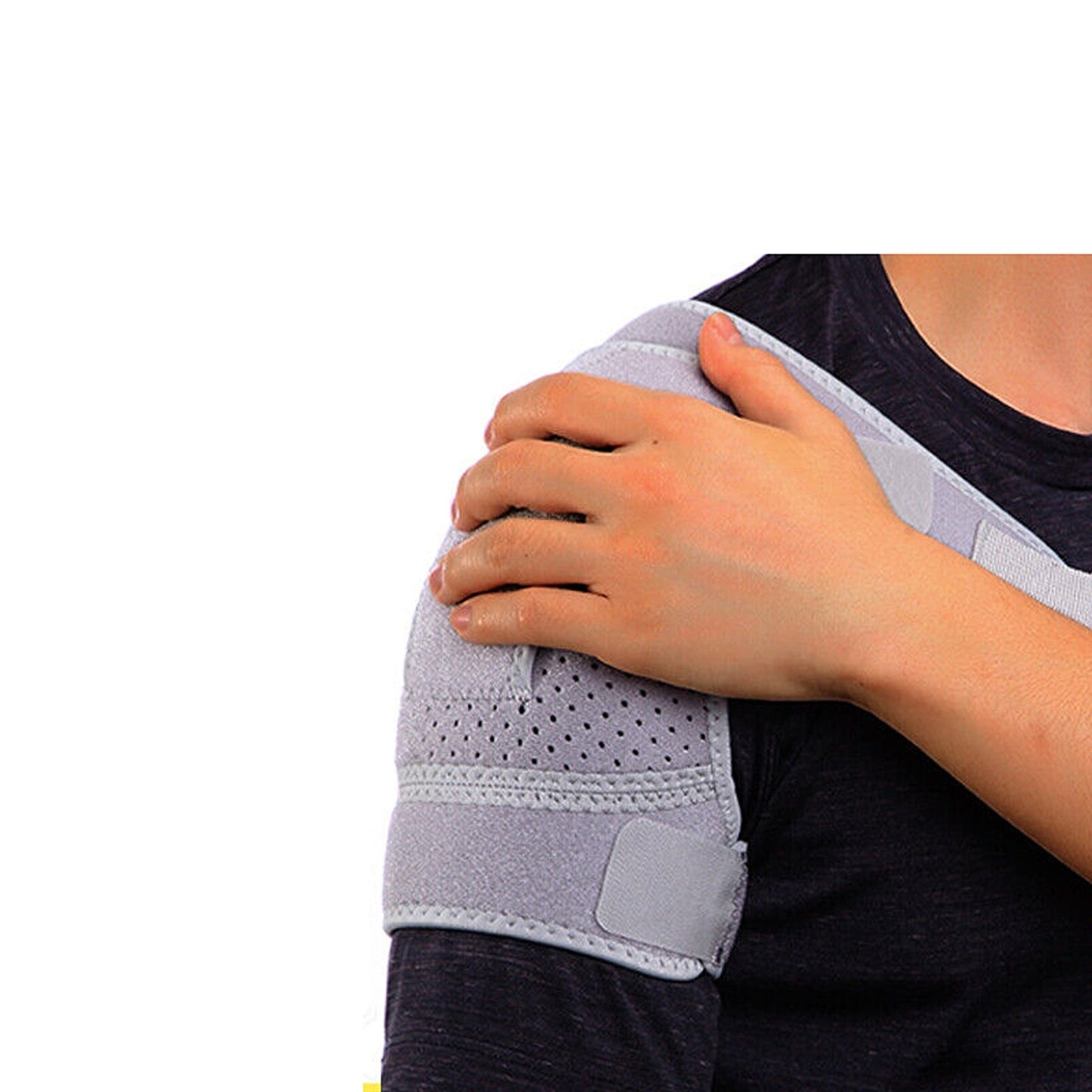 Unisex Shoulder Therapy Support Rotator Cuff Brace Belt Sleeve