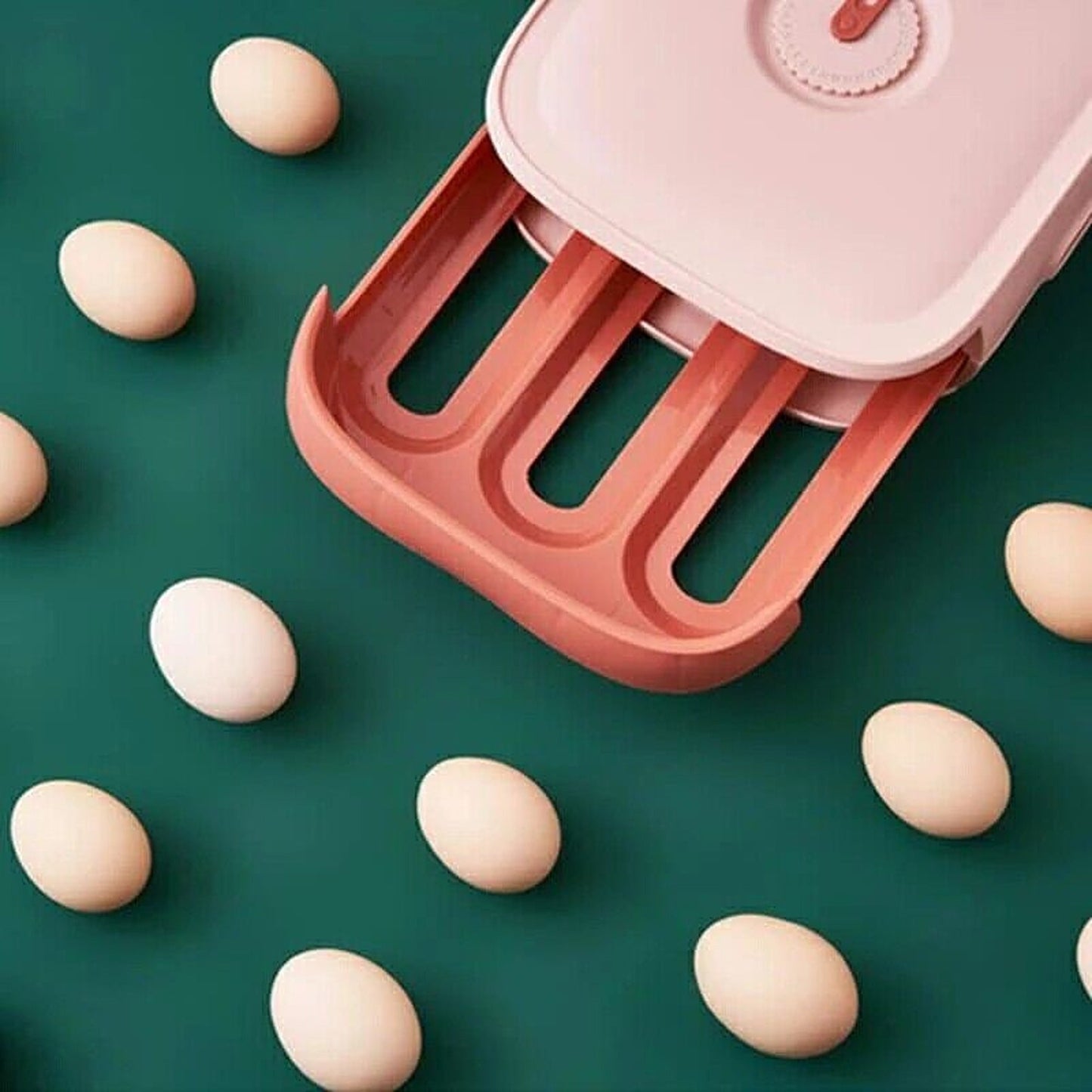 Eggs Tray Drawer Type Fruit and Food Storage Box for Kitchen