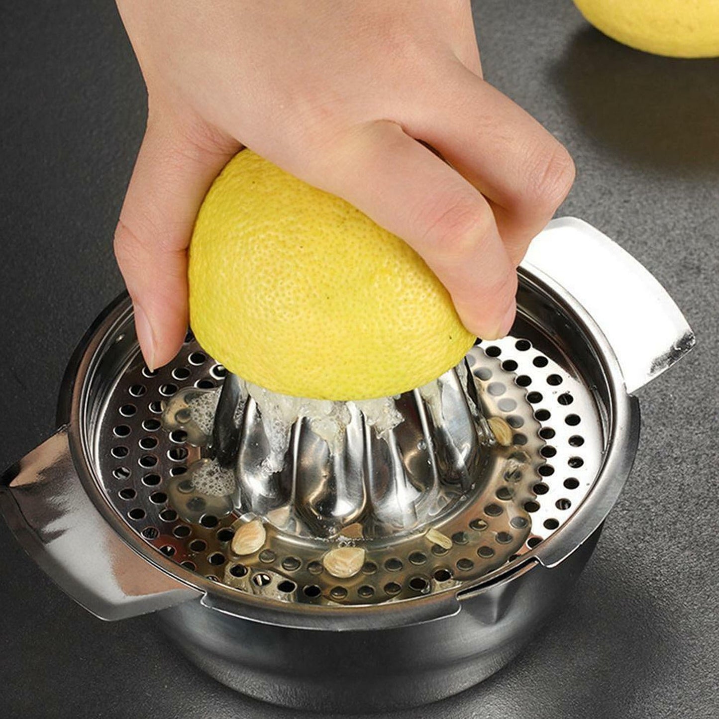 Manual Citrus Juicer Press Stainless Steel for Lemon Orange Fruit
