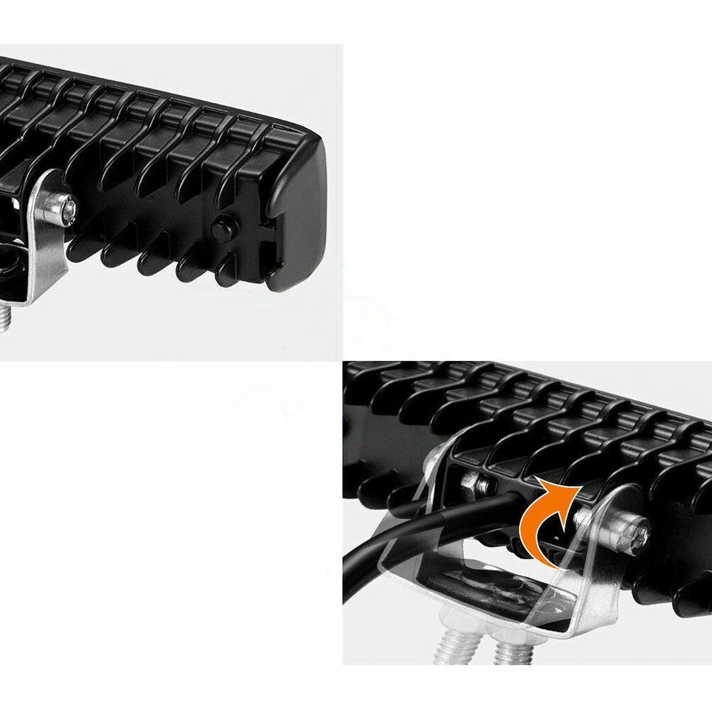 2pcs LED Work Light Bar Fog Reverse Driving Lights for 4WD