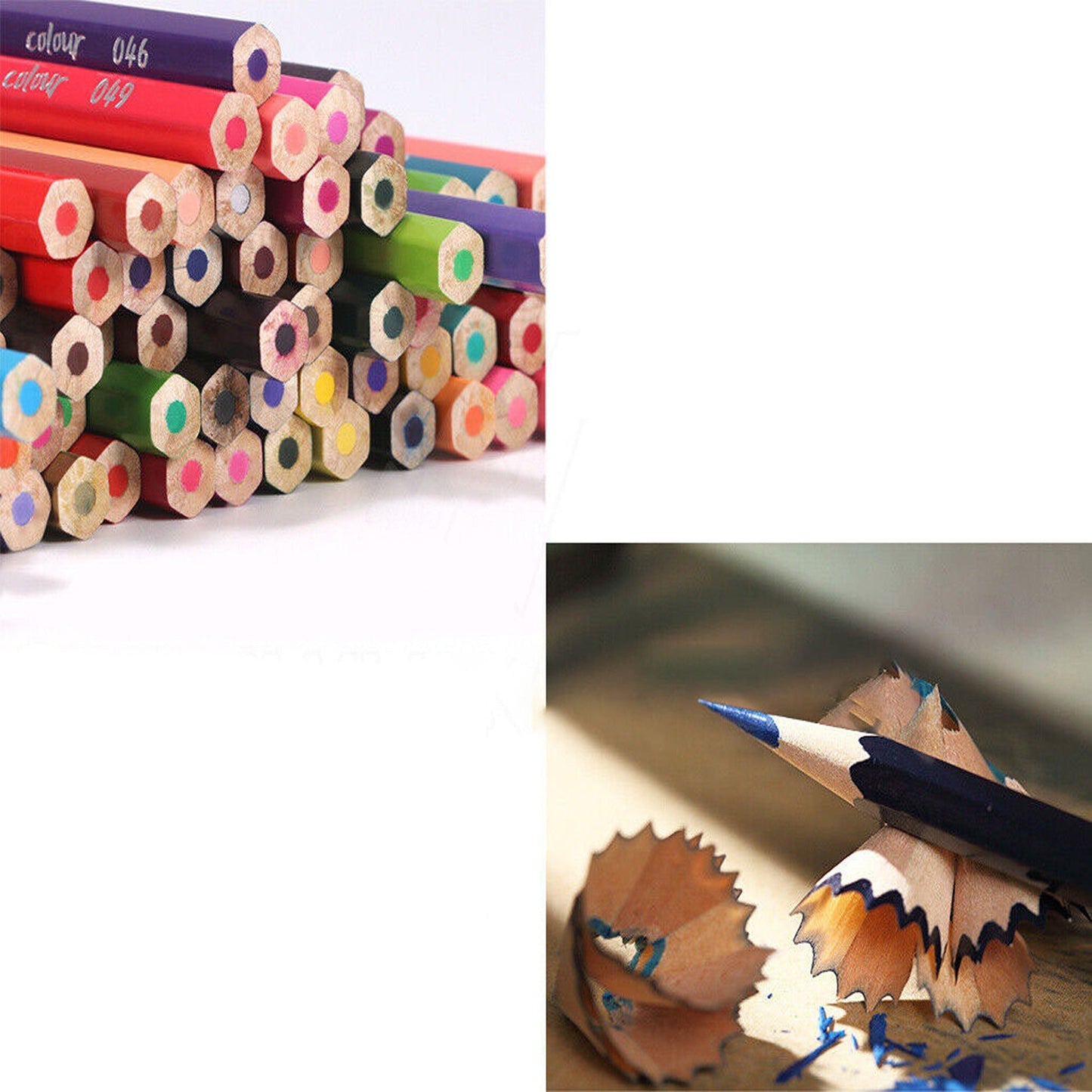 72 Coloured Pre-Sharpened Drawing Pencils Set for Artists