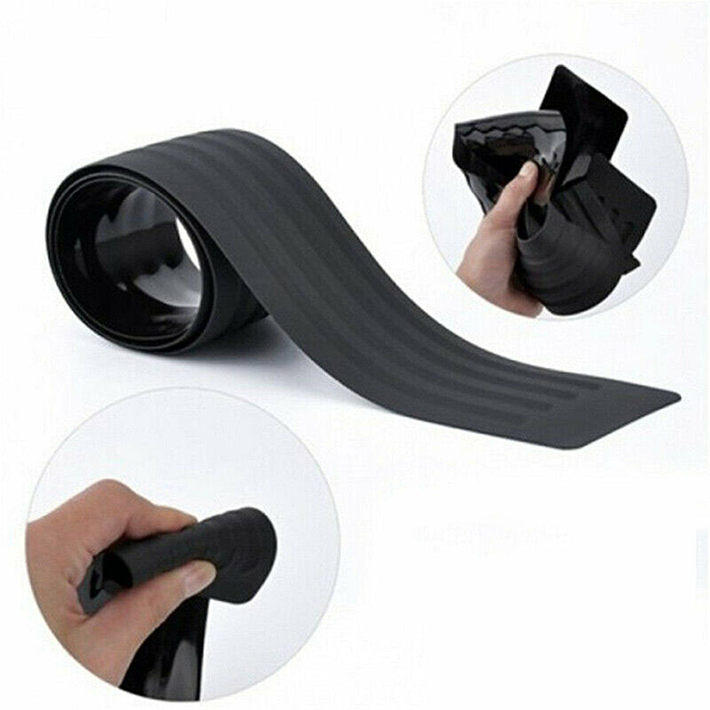 Rubber Car Trunk Edge Protector Scratch-Proof Bumper Guard