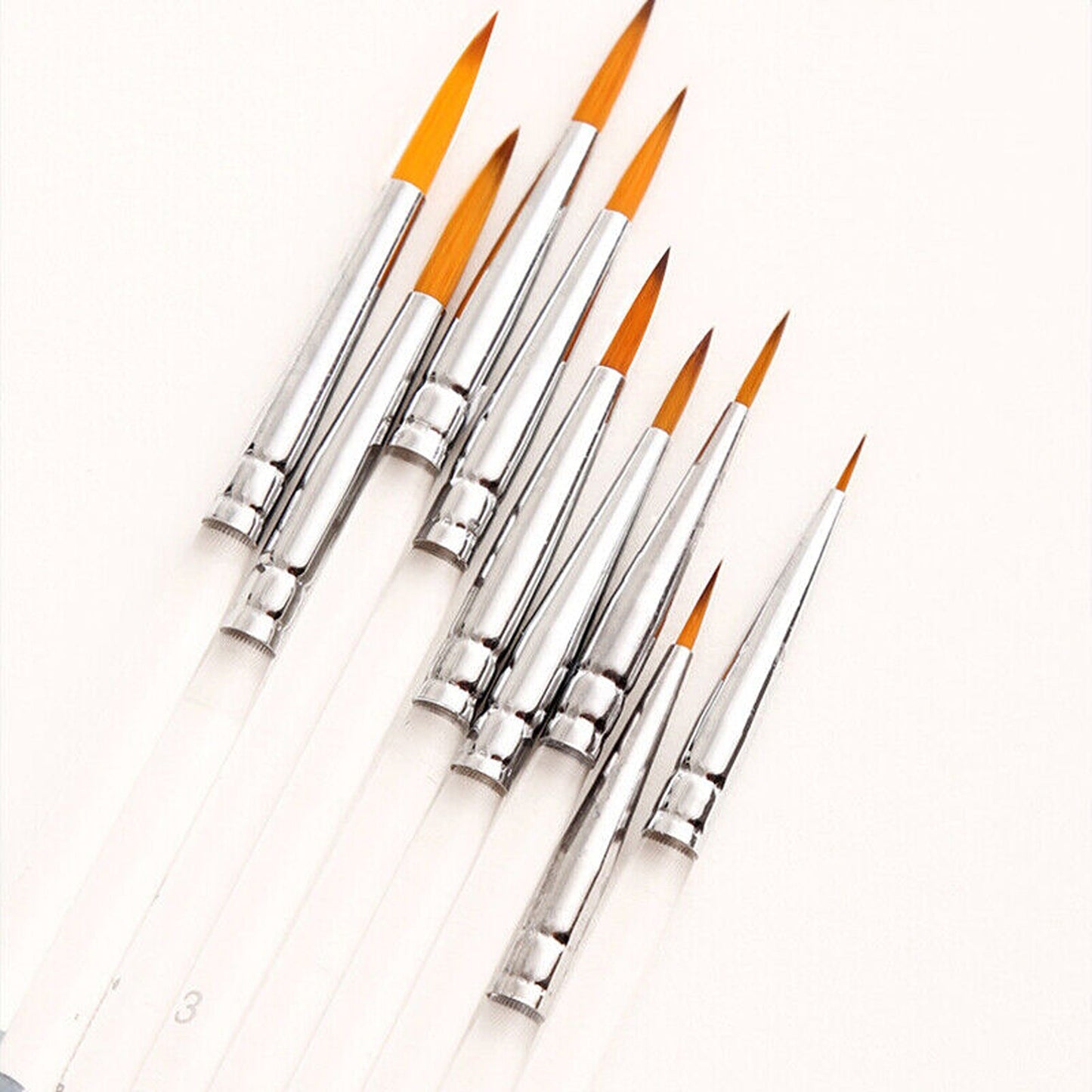 6pcs Fine Detail Paint Brushes for Miniature Art and Models