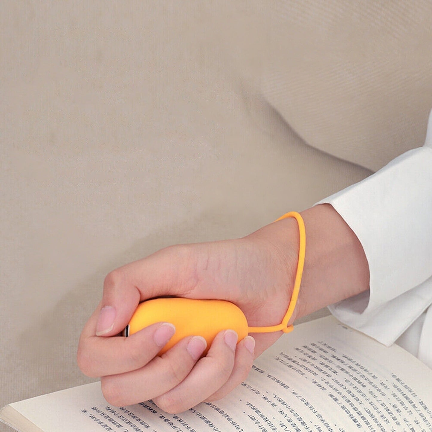 Ergonomic Handheld Pressure Relief Device The Chill Pill for Sleep Aid