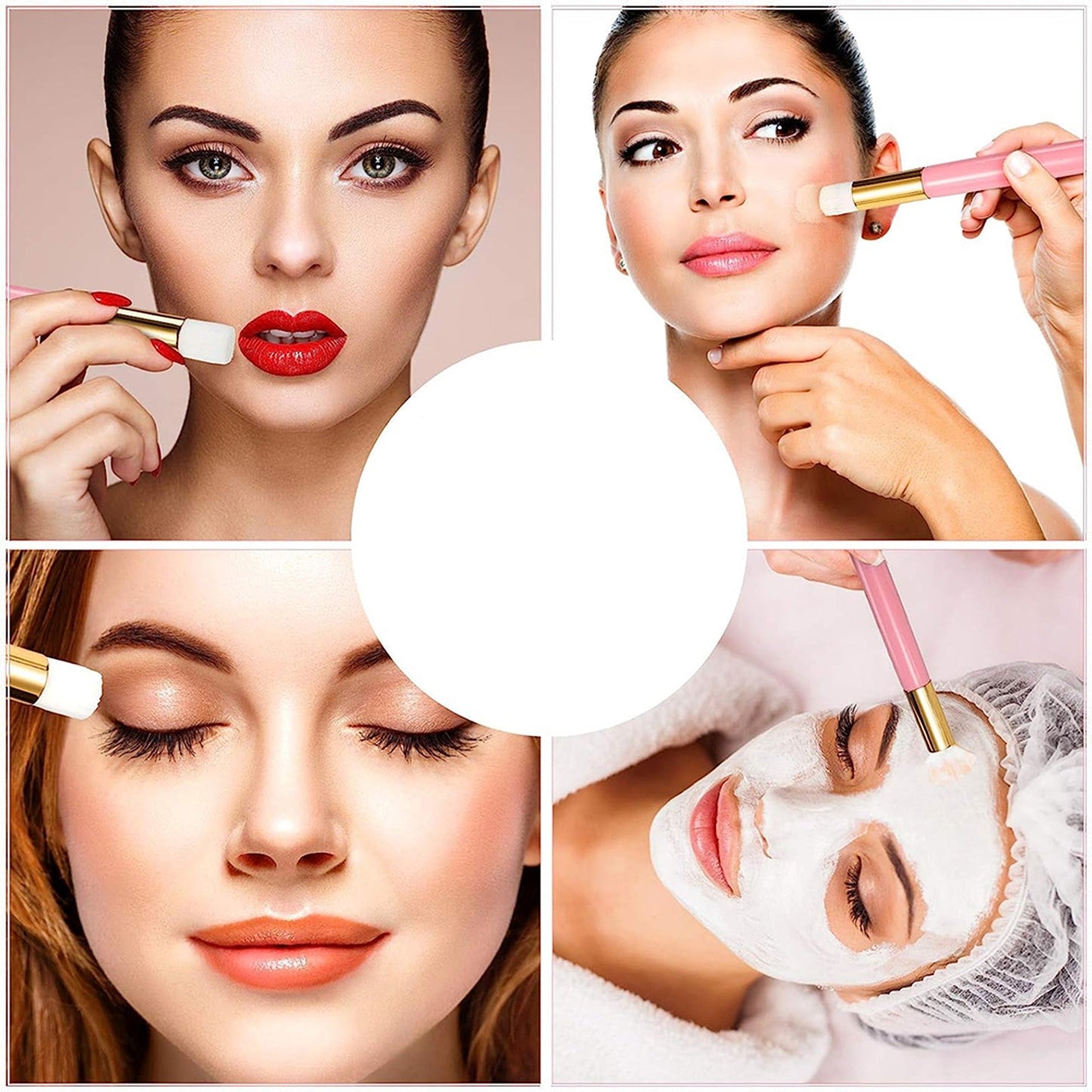 10pcs Makeup Cosmetic Tools Lash Nose Face Eyelash Cleansing Brush