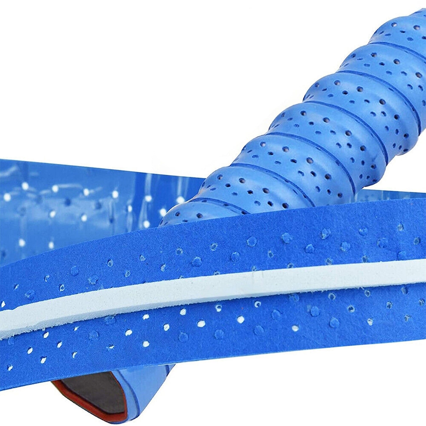 8pcs Anti-slip Sweatband Racket Grip Tape Tennis Badminton Squash