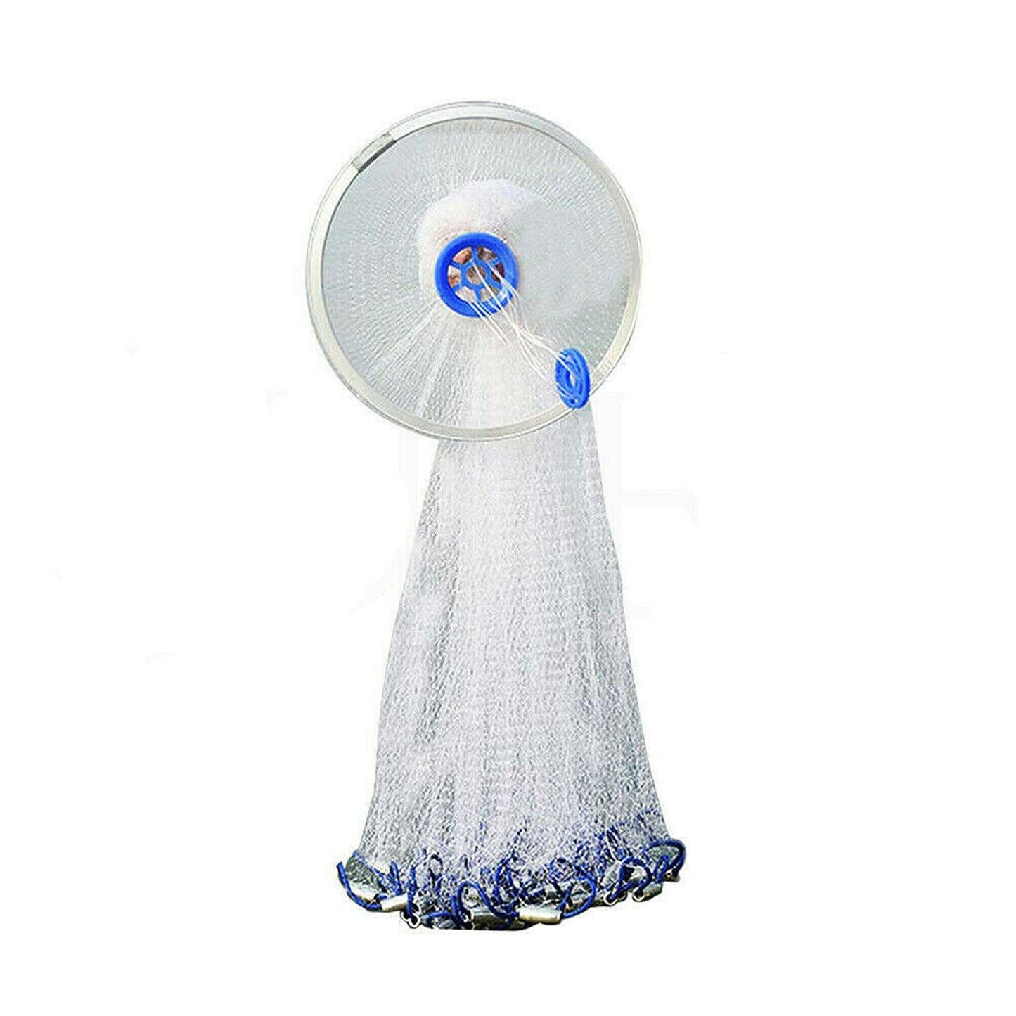 Strong Mesh Fishing Cast Net with Easy Throw Design