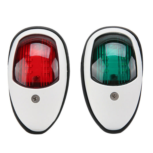 2pcs Marine Navigation Lights Side Starboard Lamp Port Yacht Boat