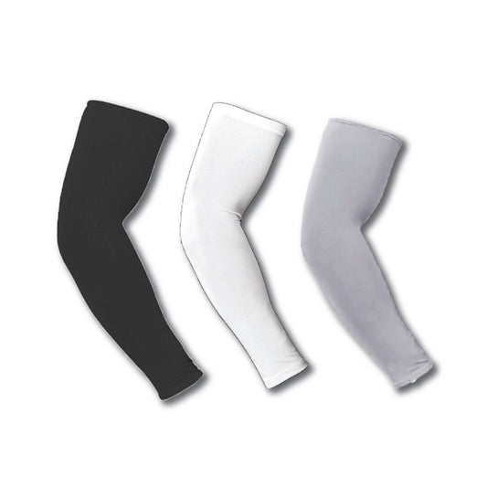 3 Pairs Sport Compression Arm Sleeves for Cooling and Protection