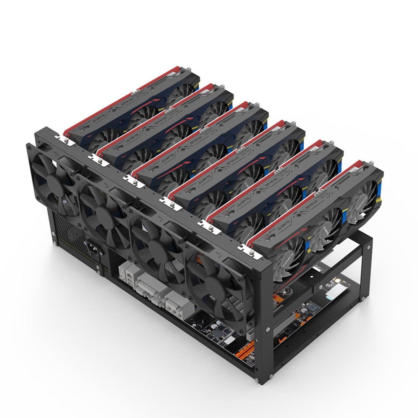 Open Air GPU Mining Frame Case for Crypto Coin Rigs