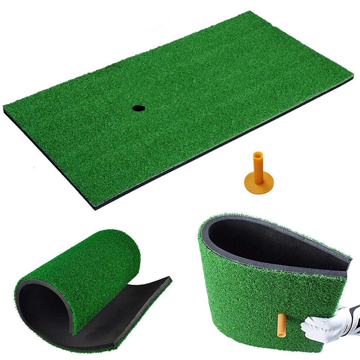 Golf Training Mat Swing Detection Batting Aid Practice Game
