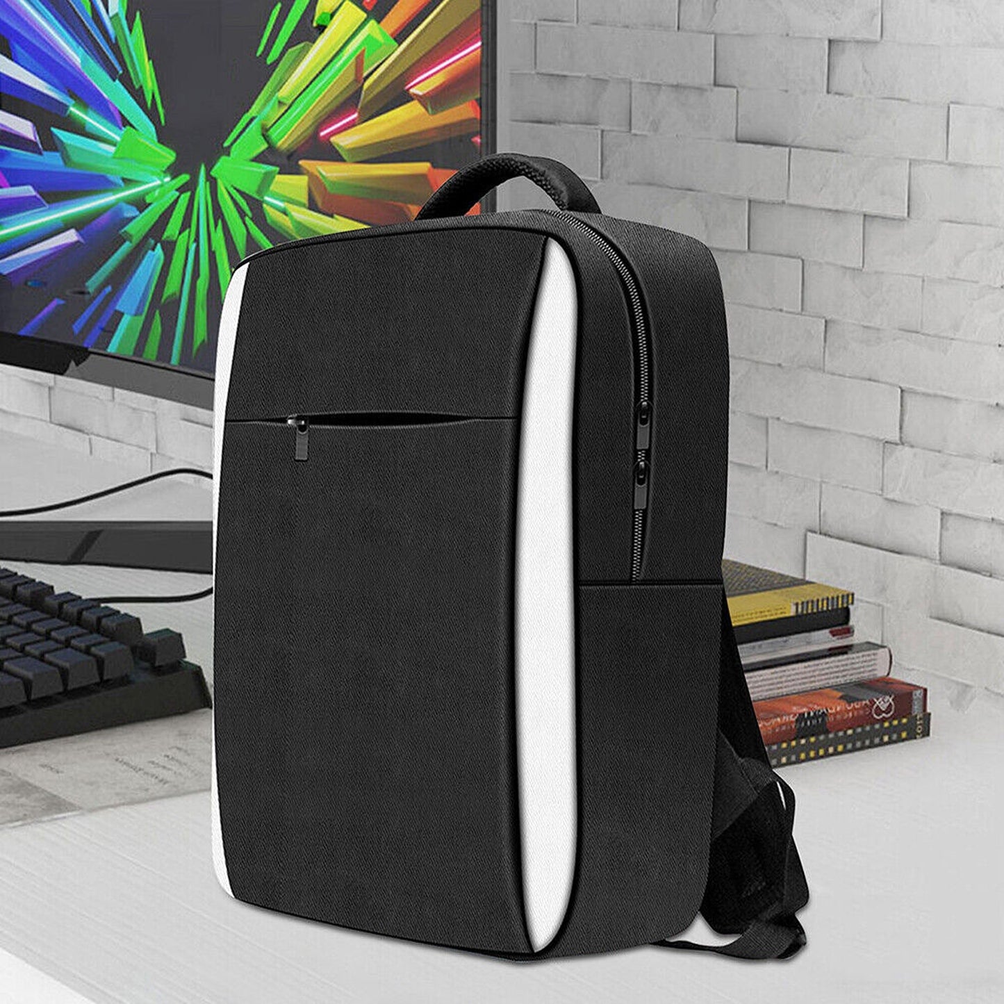 Gaming Console Carrying Case with Accessory Storage For PS5