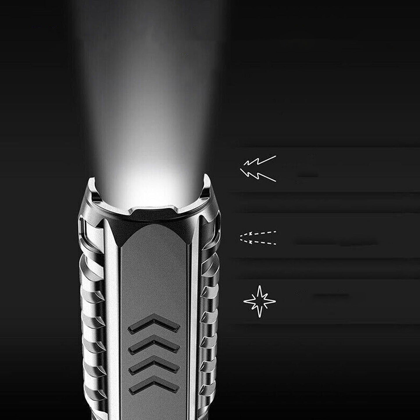 Multifunctional Camping Flashlight Rechargeable Outdoor Flashlight Tool