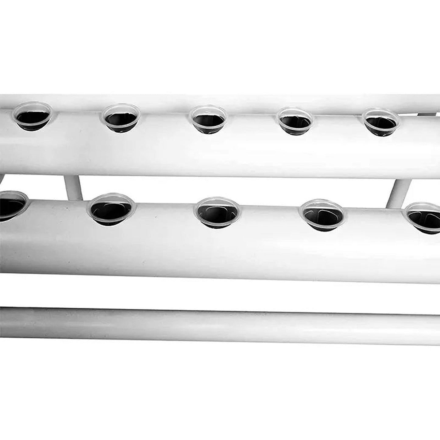 Home PVC Hydroponic Growing System with 108 Plant Sites and Water Pump