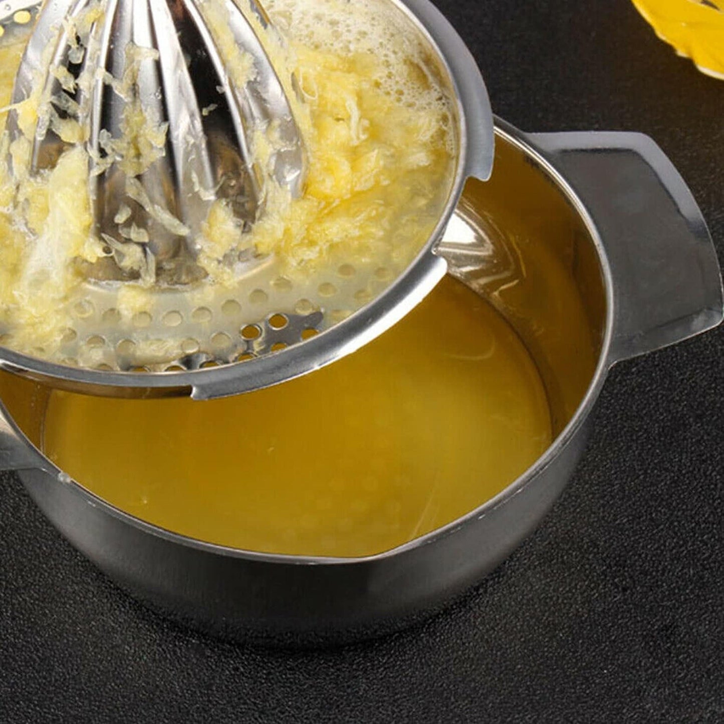 Manual Citrus Juicer Press Stainless Steel for Lemon Orange Fruit
