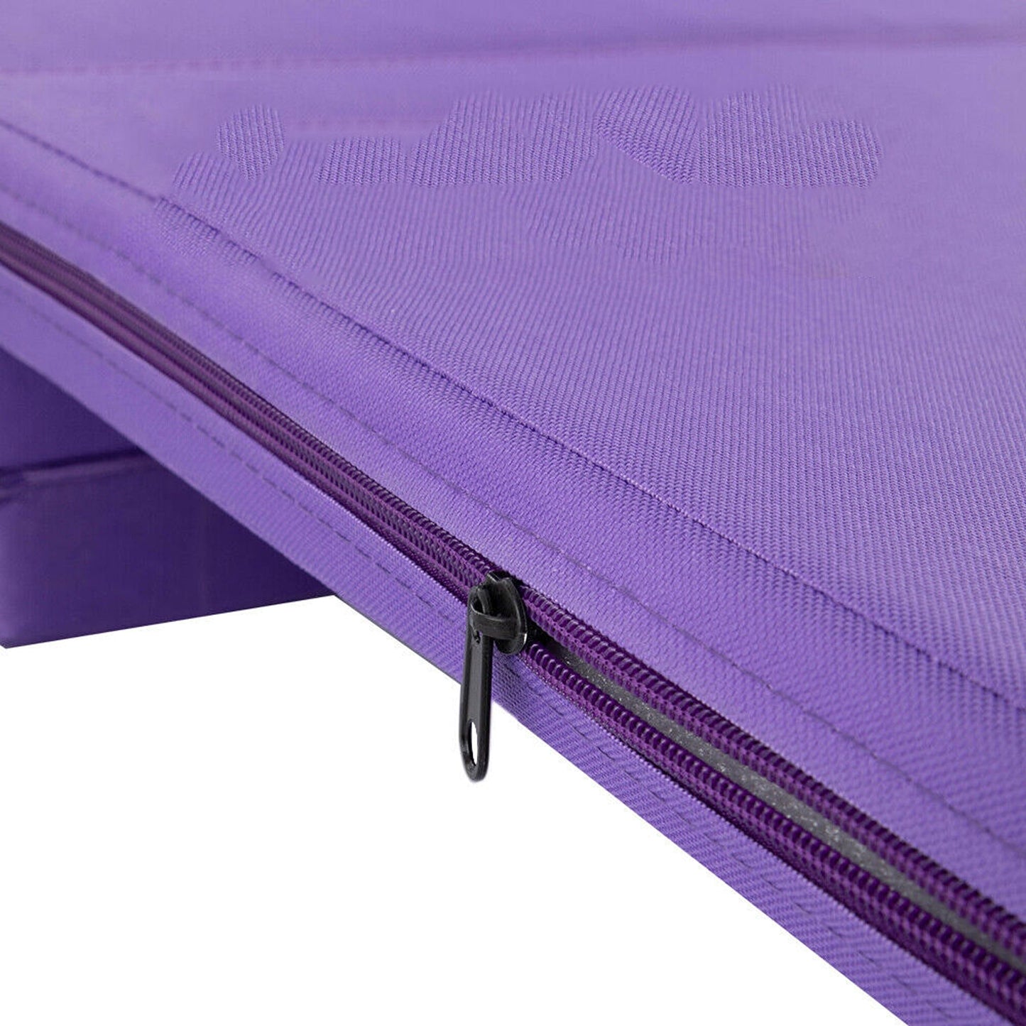 Foldable Gym Mat 180cm 4-Fold Exercise Flooring for Yoga and Dance Pilates