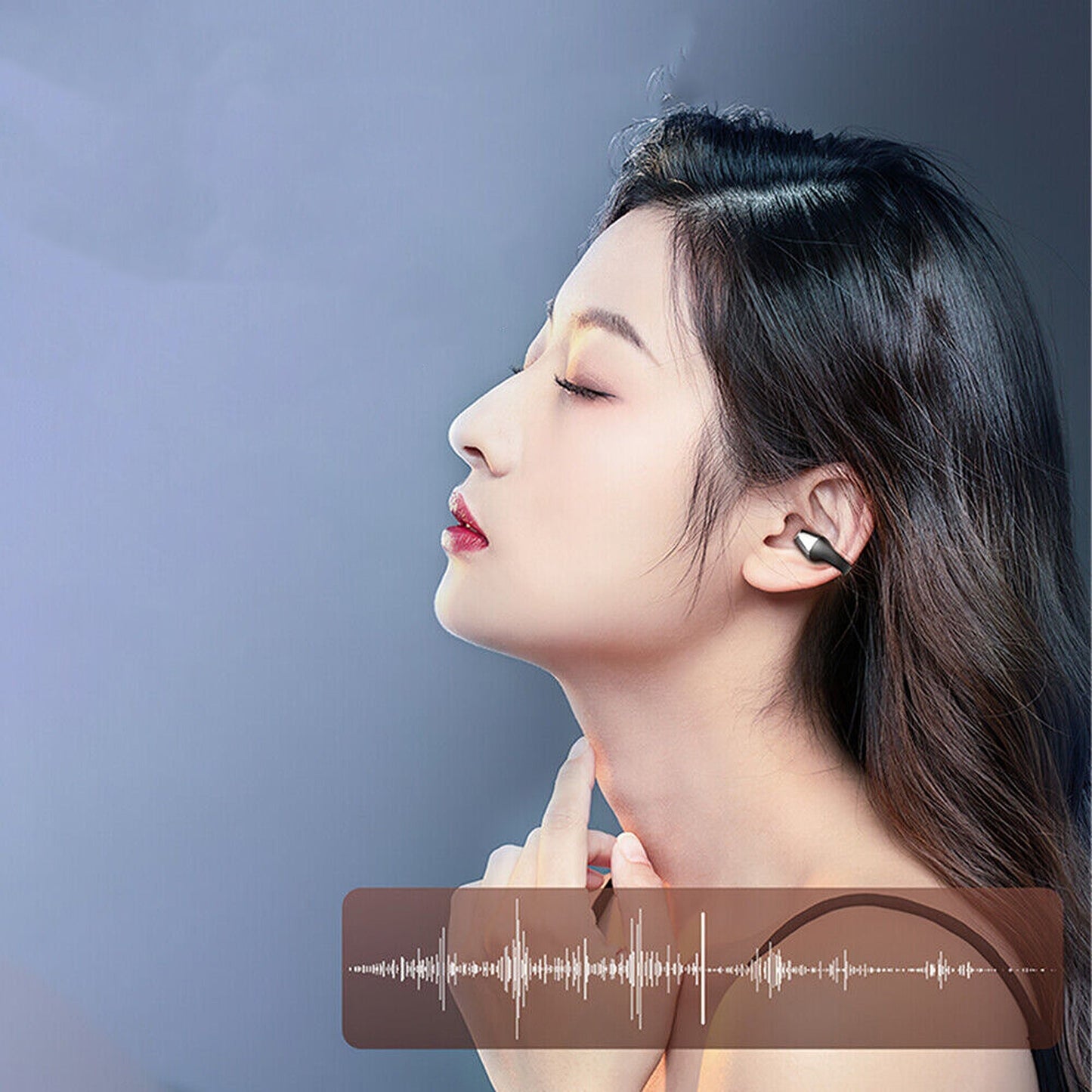 Bone Conduction Bluetooth Wireless Headphones Sports Headsets