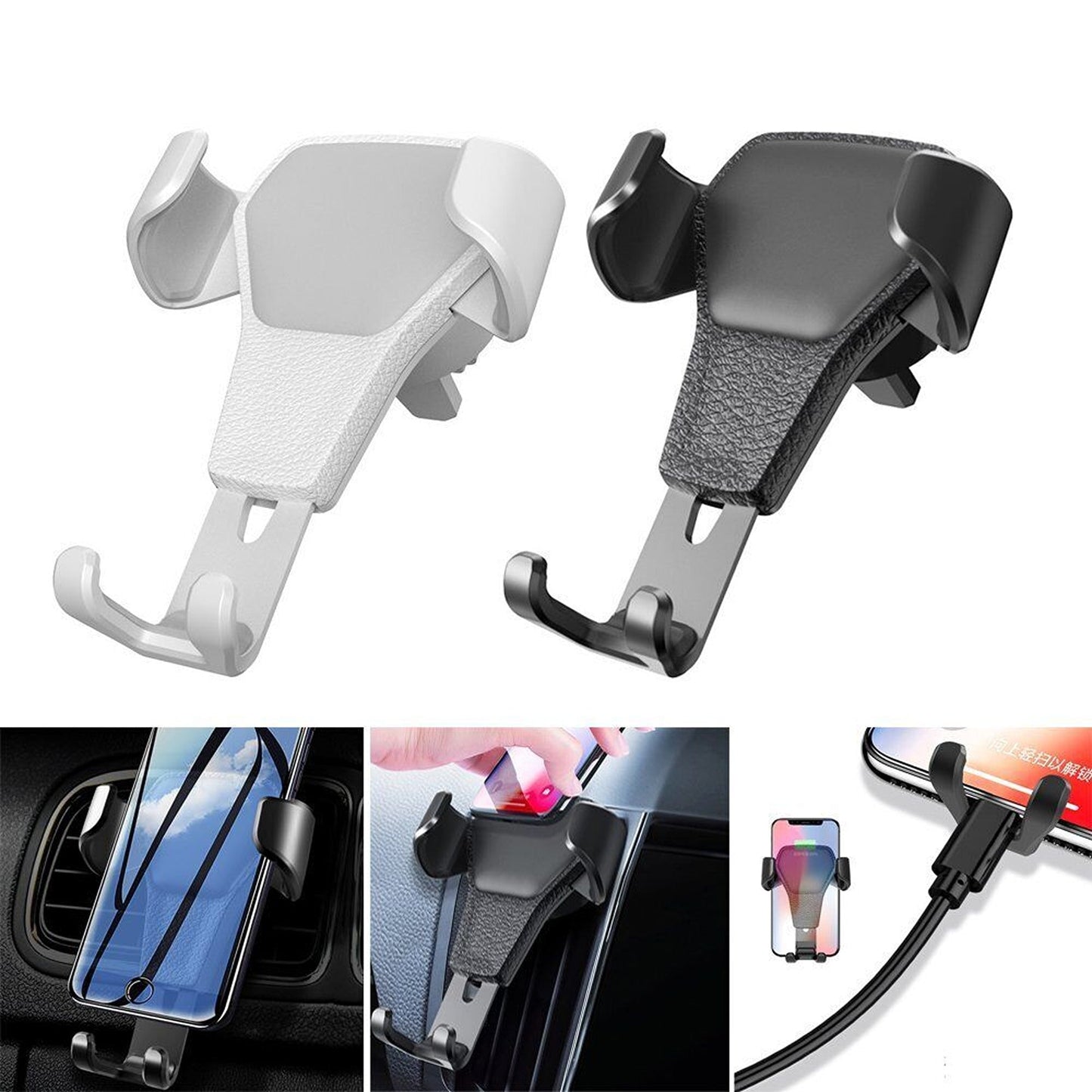 Air Vent Gravity Holder Car Mount Universal Mobile Phone Stand