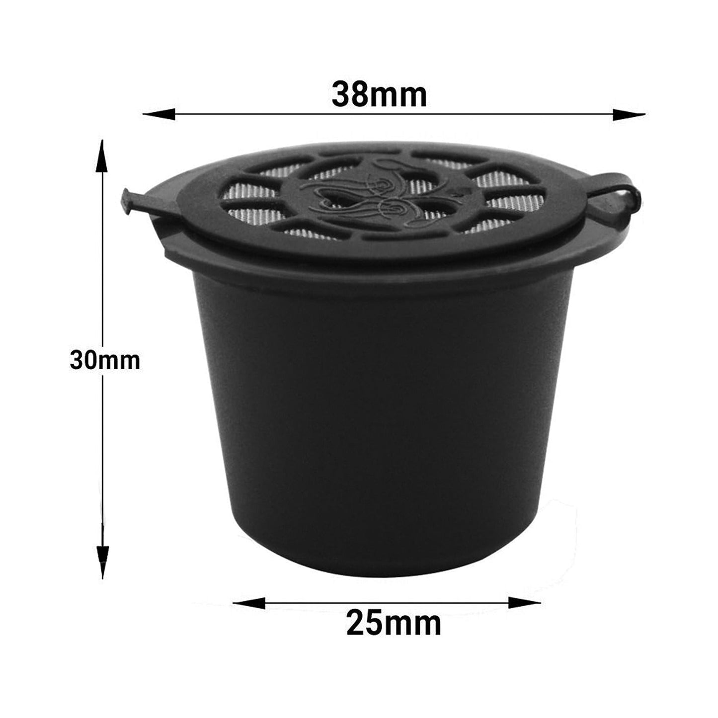 6pcs Coffee Filter Pods Reusable For Nespresso Machine