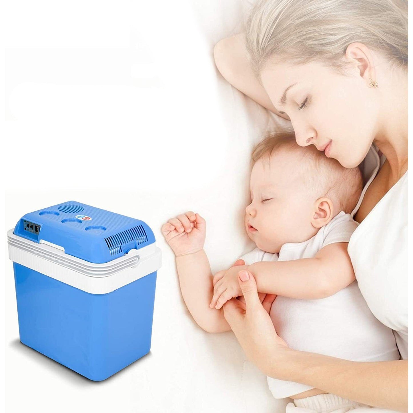 24L Portable Mini Fridge Cooler and Warmer for Camping