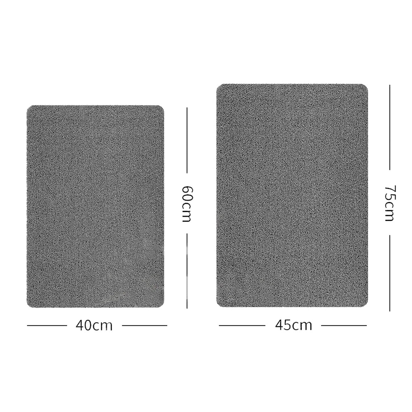 White Bathroom Bath Mat Non-Slip Anti Slip Shower Carpet