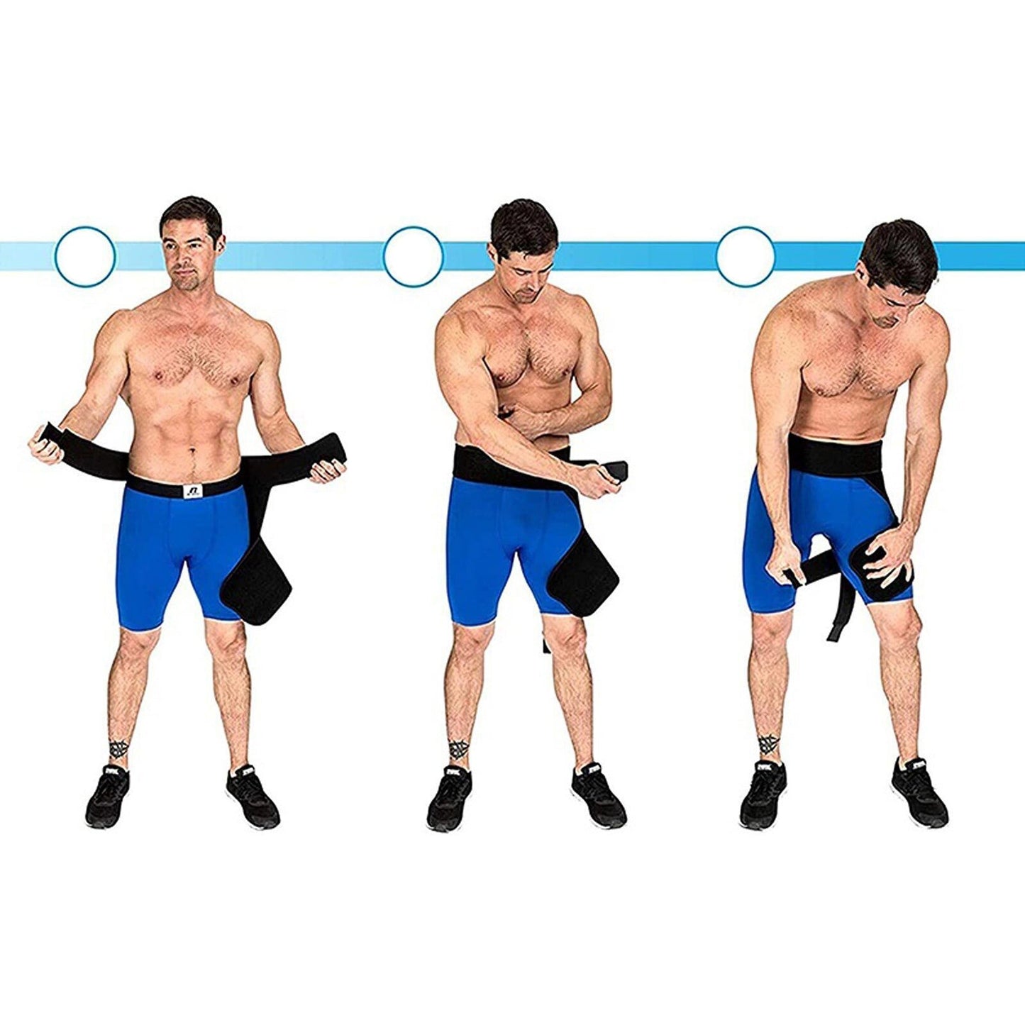 Compression Hip Brace for Sciatica and Thigh Support