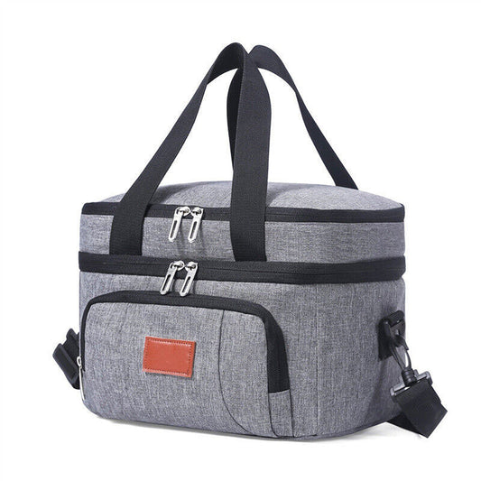 Insulated Lunch Bag for Picnics Thermal Food Container Cooler