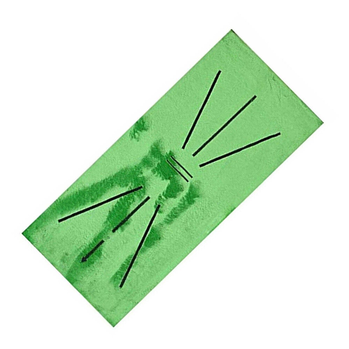 Anti-Slip Indoor Golf Practice Swing Mat Hitting Training Aid 1 Set