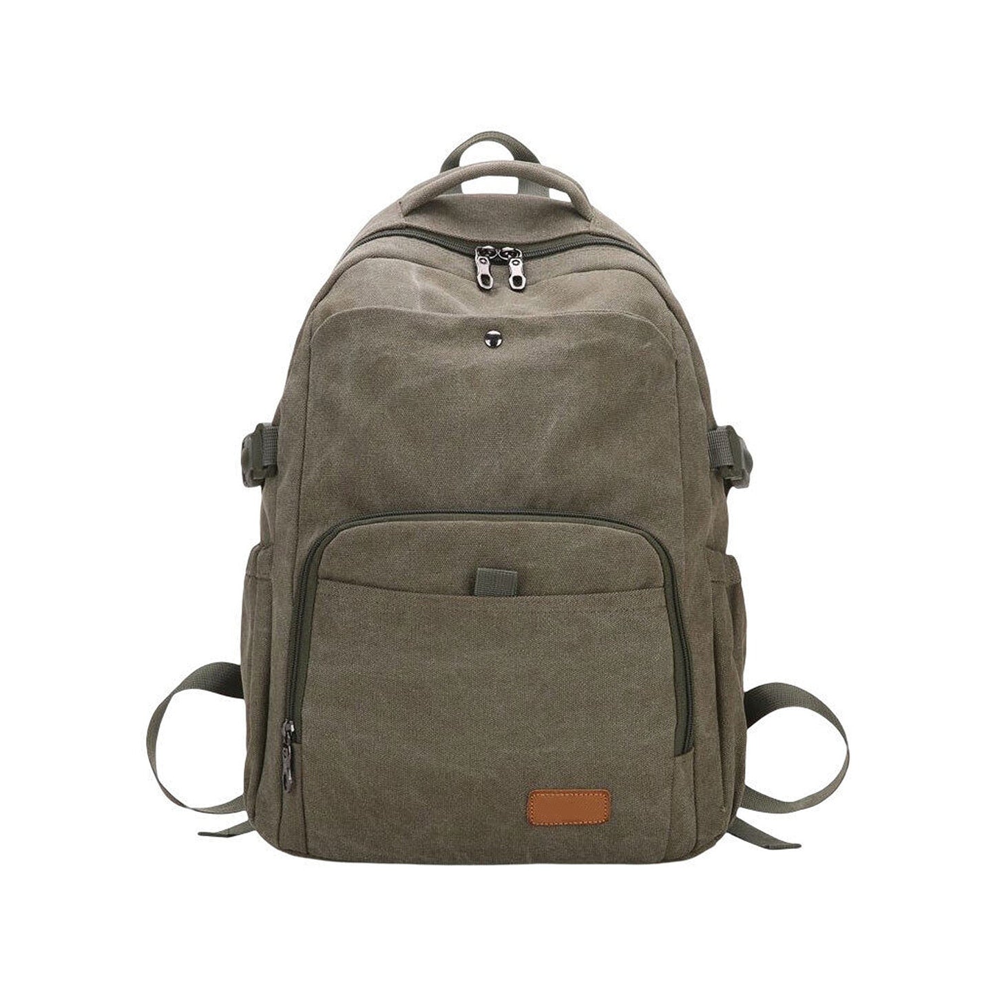 Unisex Vintage Canvas Backpack for Laptops Rucksack for School and Travel