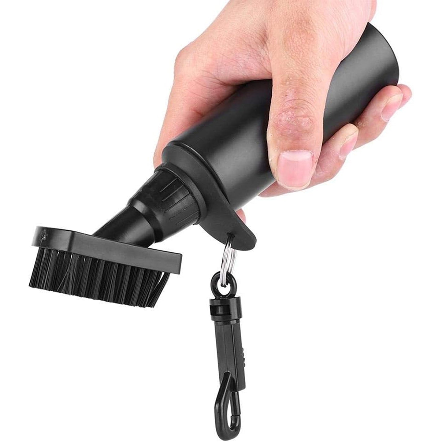 Golf Club Cleaning Brush with Water Bottle Groove Cleaner