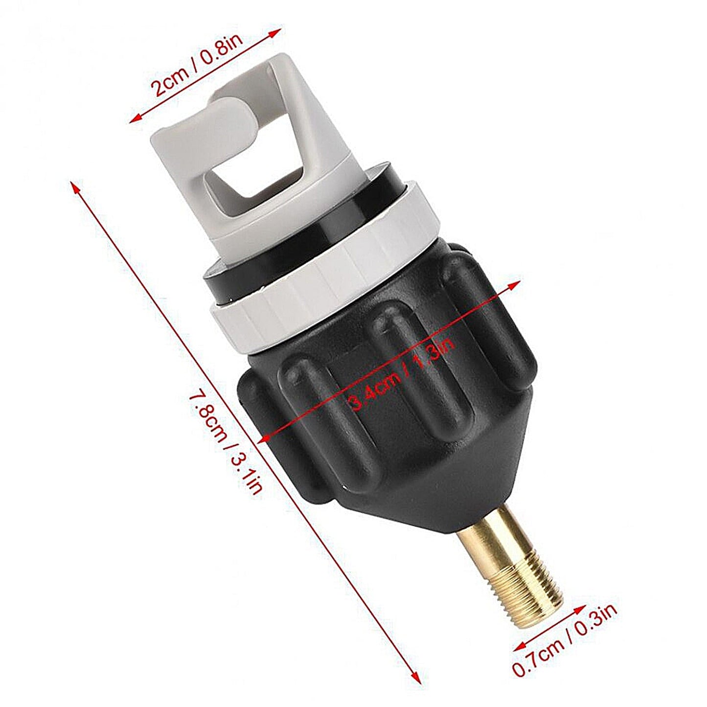 2pcs Inflatable Stand Up Paddle Board Kayak Air Valve Adapter