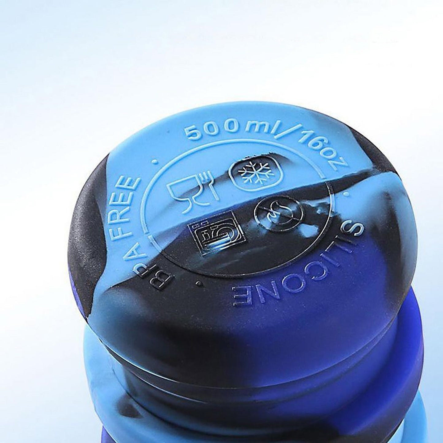 Foldable Silicone Travel Water Bottle Retractable Portable Drink Cup