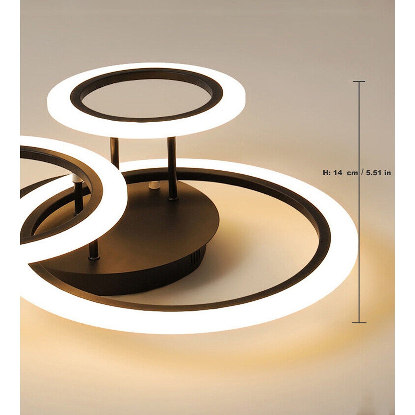 Modern LED Dimmable Chandelier for Living Dining Rooms and Bedrooms