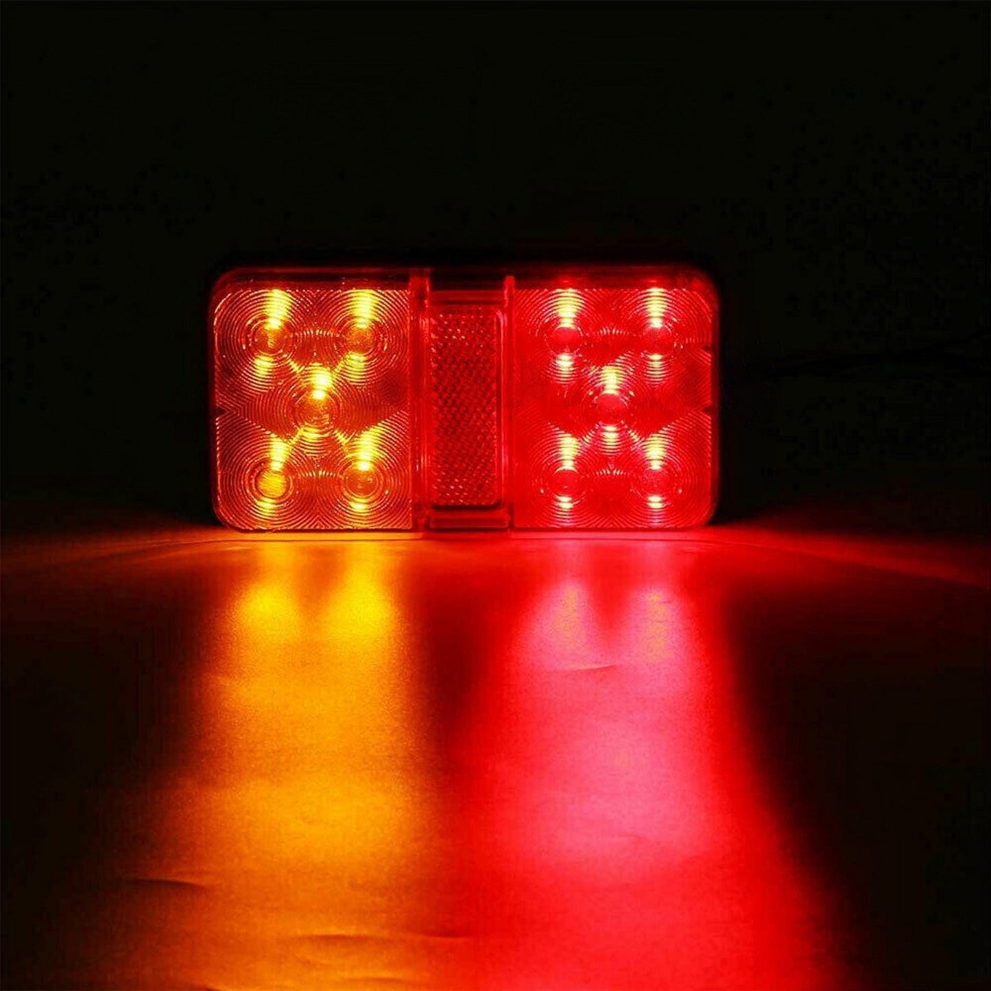 LED Trailer Tail Lights Stop Indicator Lamp 12V for 4WD Camper UTE 2x