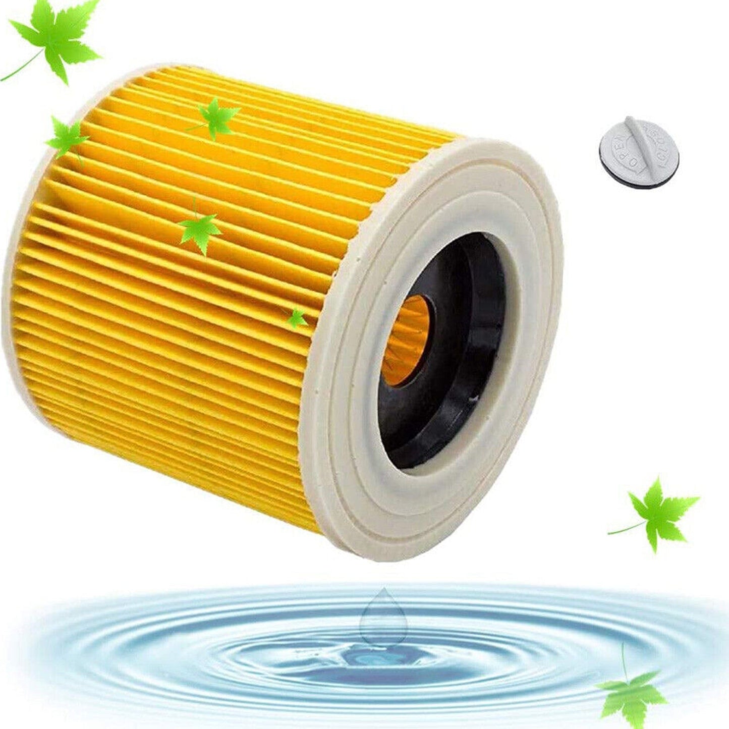 Wet and Dry Vacuum Cleaner Filter Set for Karcher WD WD2 WD3 Series