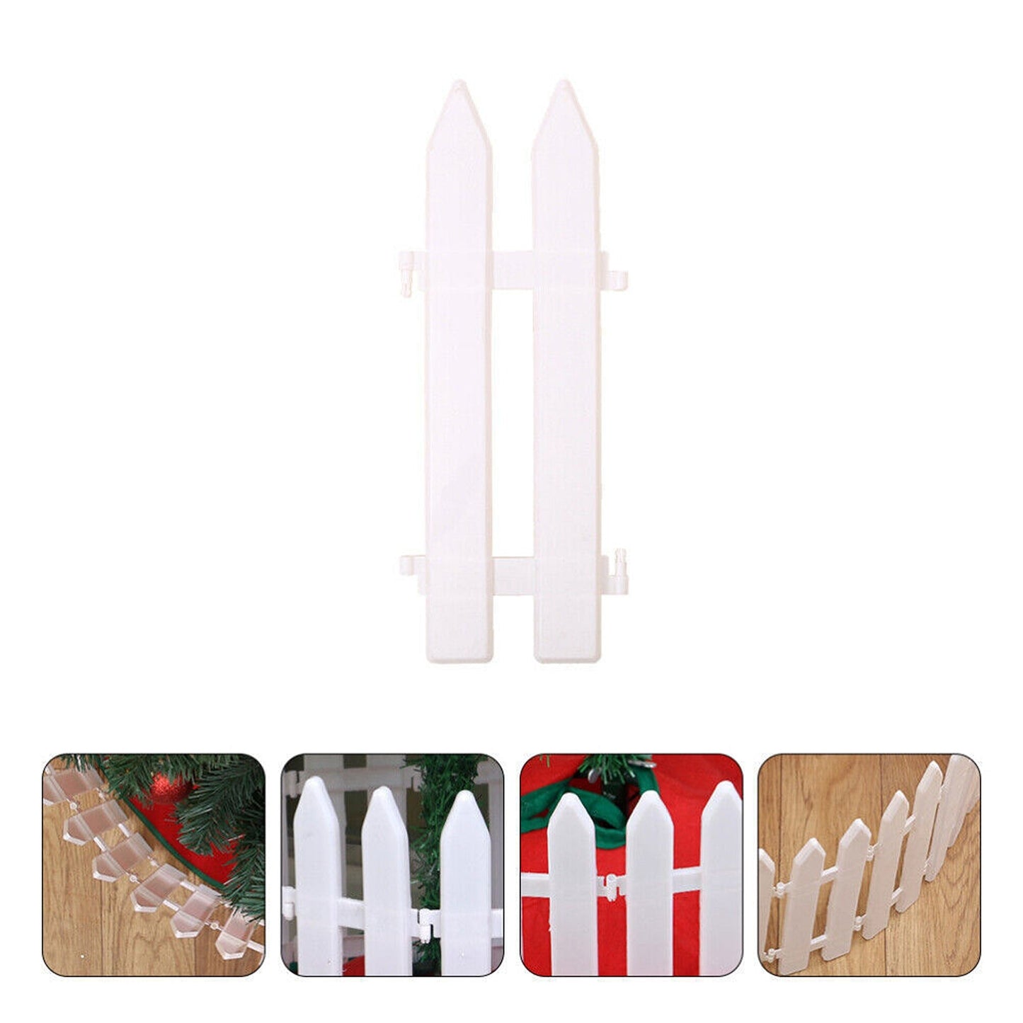Holiday Seasonal Boundary for Xmas Decorative Garden Fence